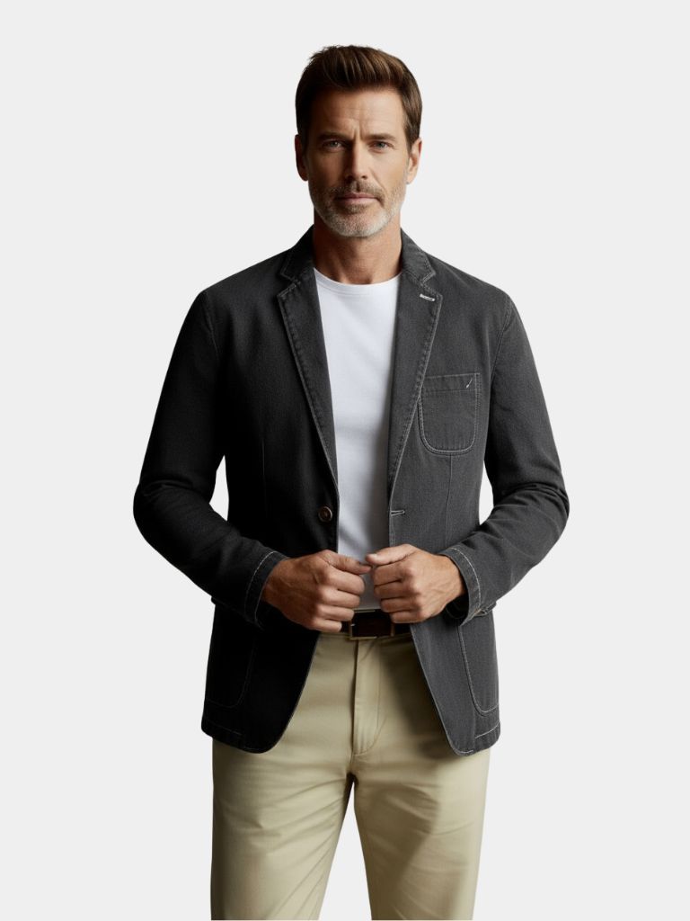 Giacca Blazer Denim Covenant – Roma Essenza
