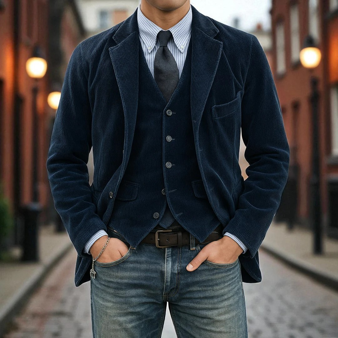 Tommy™ | Completo 2 pezzi: Blazer e Gilet