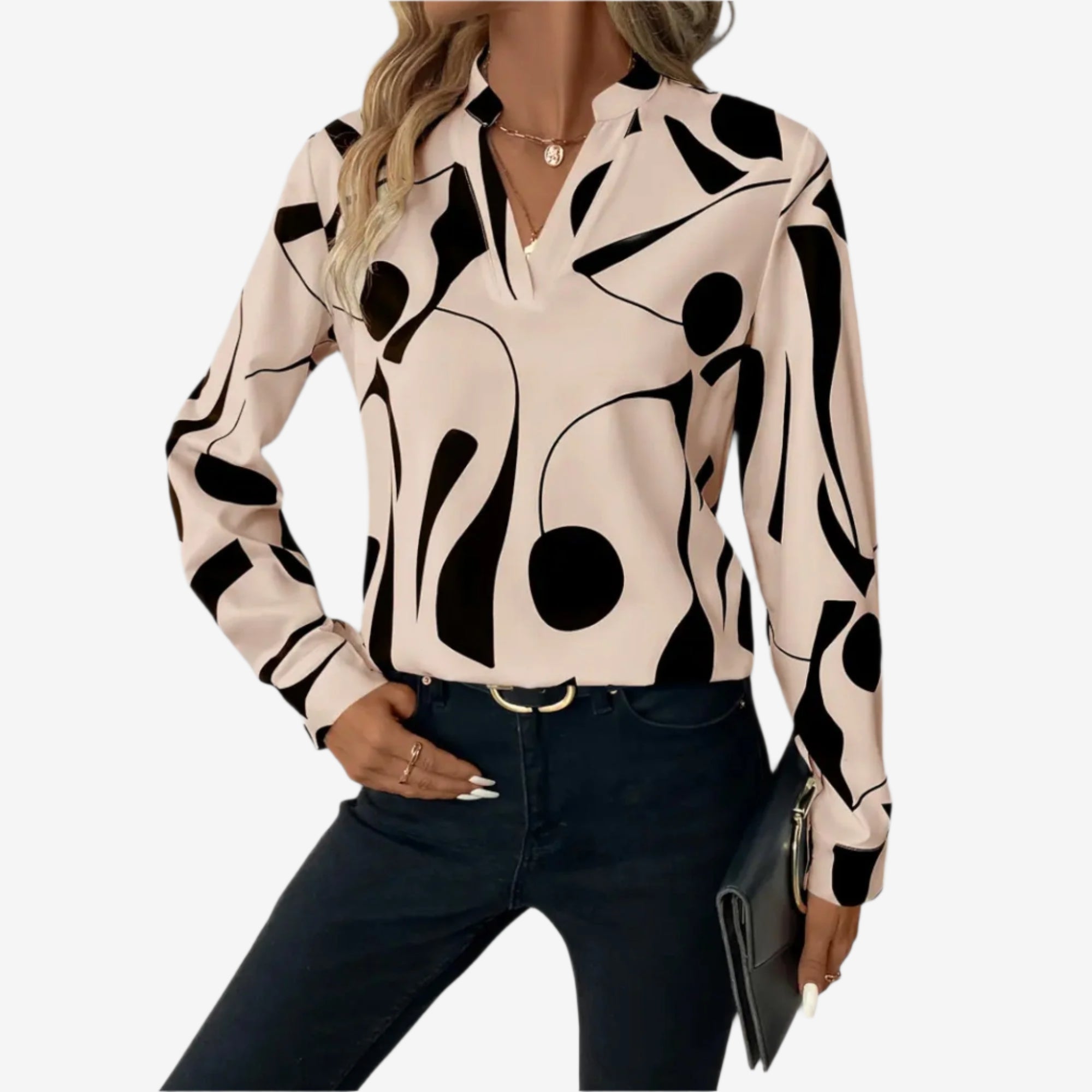 Giulina™ Scollo a V chic