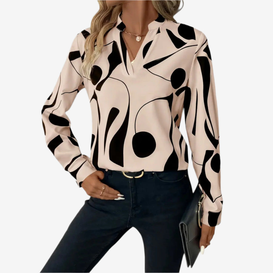 Giulina™ Scollo a V chic