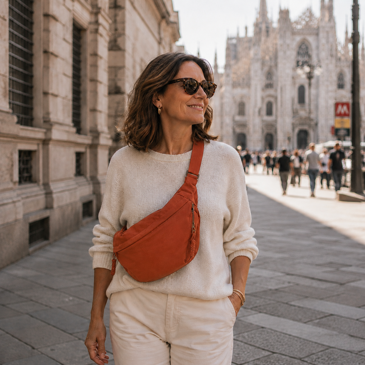 Giulia | Borsa a Spalla Arancione