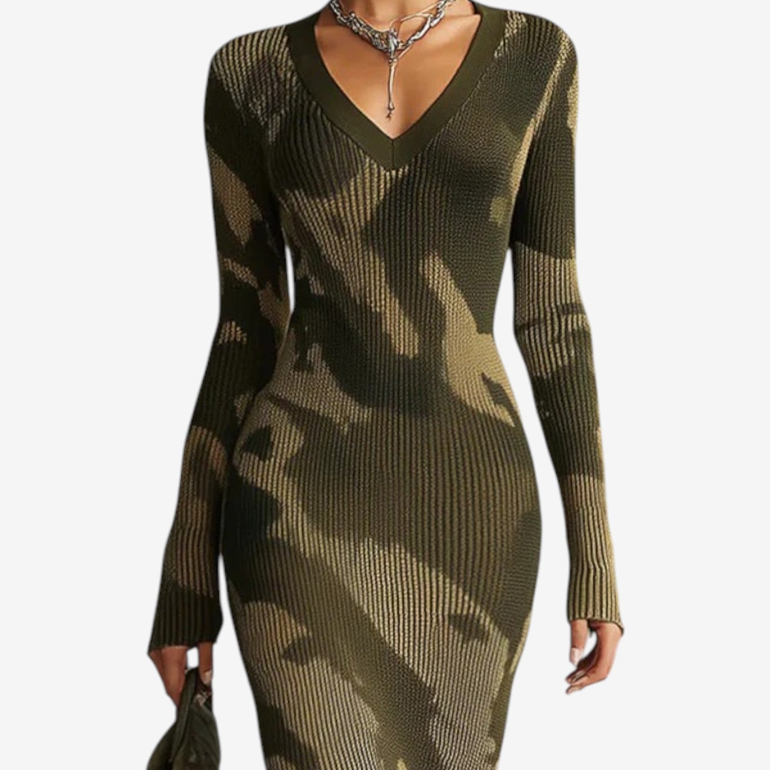 Incolti™ Abito con Frange